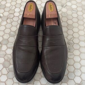 Salvatore Ferragamo Men's Brown Leather Loafers